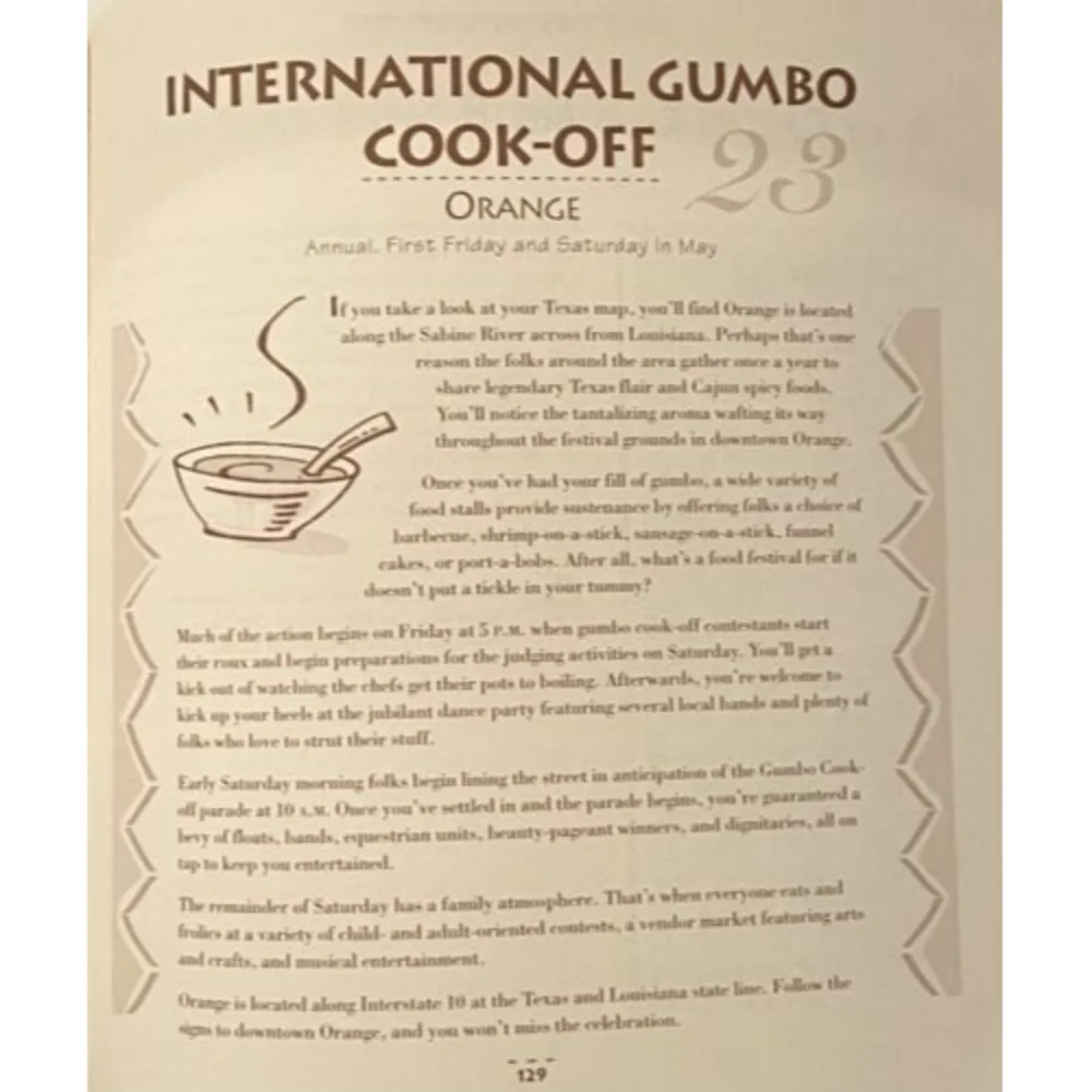 Cook‎ Book ofTexas Food Festivals of Texas : A Traveler's Guide